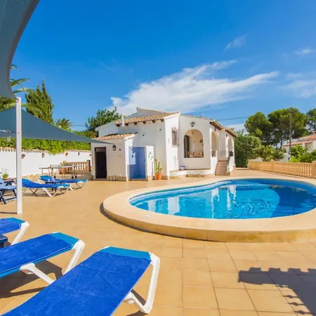 Holiday home Sunset Moraira Mit Eigenem Pool, Strandnaehe, Klimaanlage, Heizung, Outdoor-kueche, Grill *