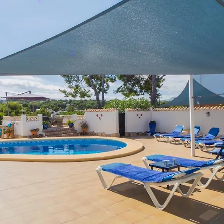 Sunset Moraira Mit Eigenem Pool, Strandnaehe, Klimaanlage, Heizung, Outdoor-kueche, Grill Teulada