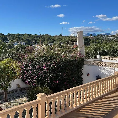 Holiday home Sunset Moraira Mit Eigenem Pool, Strandnaehe, Klimaanlage, Heizung, Outdoor-kueche, Grill