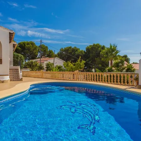 Holiday home Sunset Moraira Mit Eigenem Pool, Strandnaehe, Klimaanlage, Heizung, Outdoor-kueche, Grill Teulada