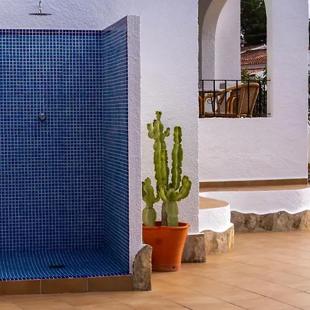 Holiday home Sunset Moraira Mit Eigenem Pool, Strandnaehe, Klimaanlage, Heizung, Outdoor-kueche, Grill